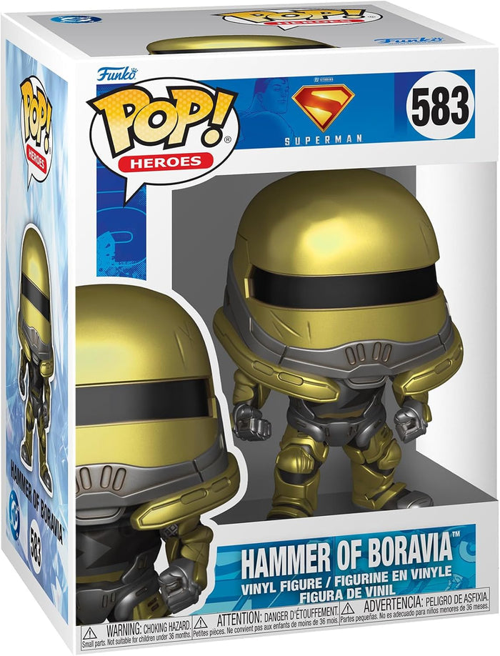 Superman (2025 Movie) Hammer of Boravia Funko Pop! Vinyl Figure #583 with Funko Protector