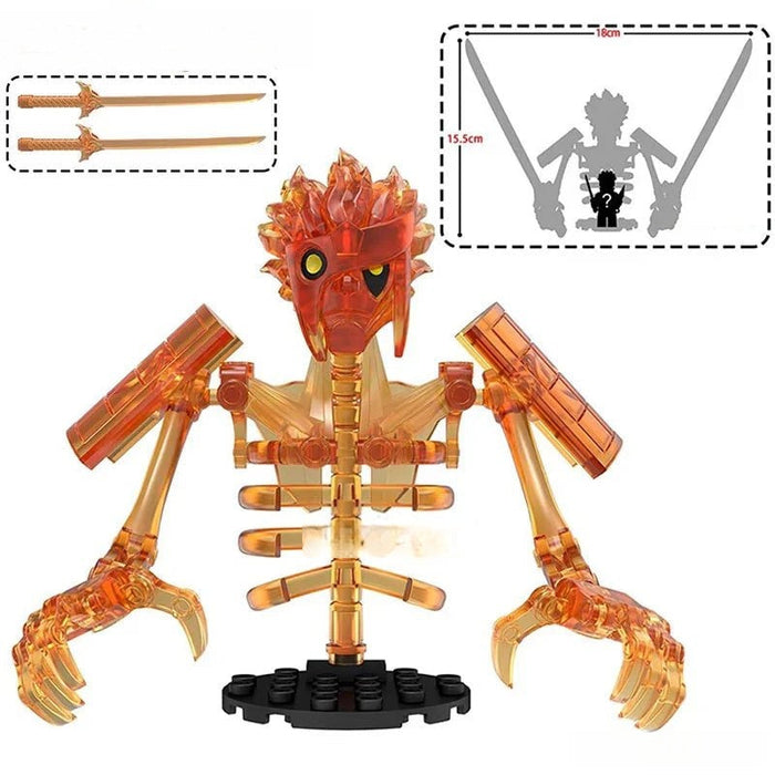 Susanoo Itachi LARGE (Naruto) - Custom Building Blocks Mini Figures Compatible with Brick Building System