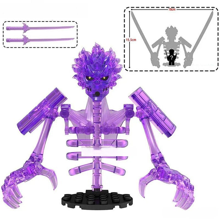 Susanoo Sasuke LARGE (Naruto) - Custom Building Blocks Mini Figures Compatible with Brick Building System
