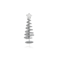 Swirl Wire Tree - Silver - Christmas Trees by Carlyle Avenue