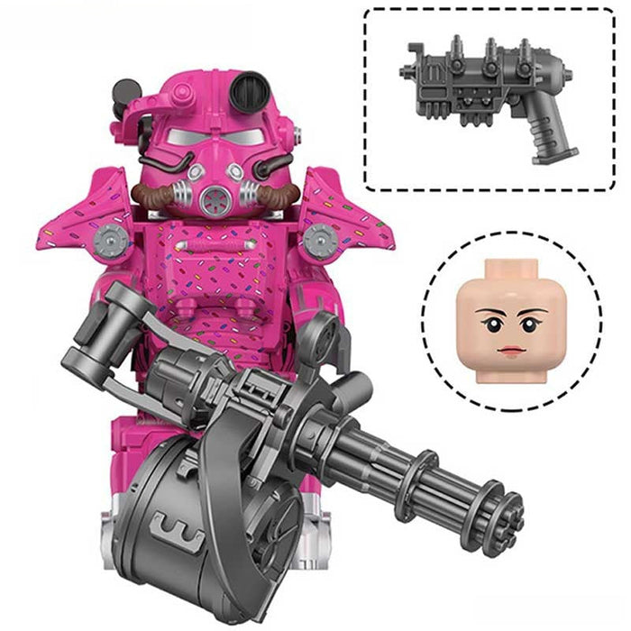 T-45 Power Armor 5-7 (Fallout) - Custom Building Blocks Mini Figures Compatible with Brick Building System