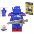 T60 Power Armor 1-4 (Fallout) - Custom Building Blocks Mini Figures Compatible with Brick Building System