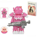 T60 Power Armor 1-8 (Fallout) - Custom Building Blocks Mini Figures Compatible with Brick Building System
