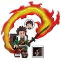 Tanjiro Kamado #2 (Demon Slayer) - Custom Building Blocks Mini Figures Compatible with Brick Building System