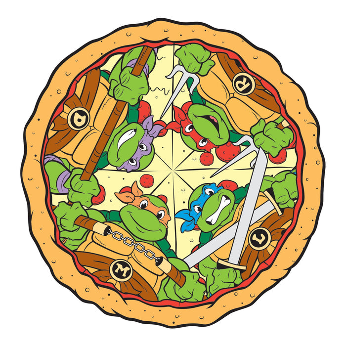 Teenage Mutant Ninja Turtles - RealBig Pizza Icon Collection - Official Nickelodeon - Reusable Vinyl Wall Decals