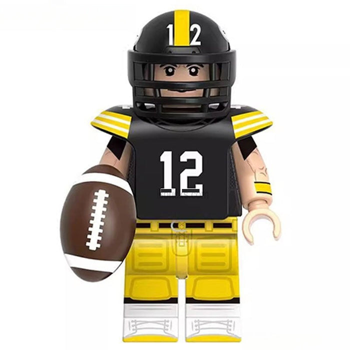 Terry Bradshaw (NFL Football) - Custom Building Blocks Mini Figures Compatible with Brick Building System