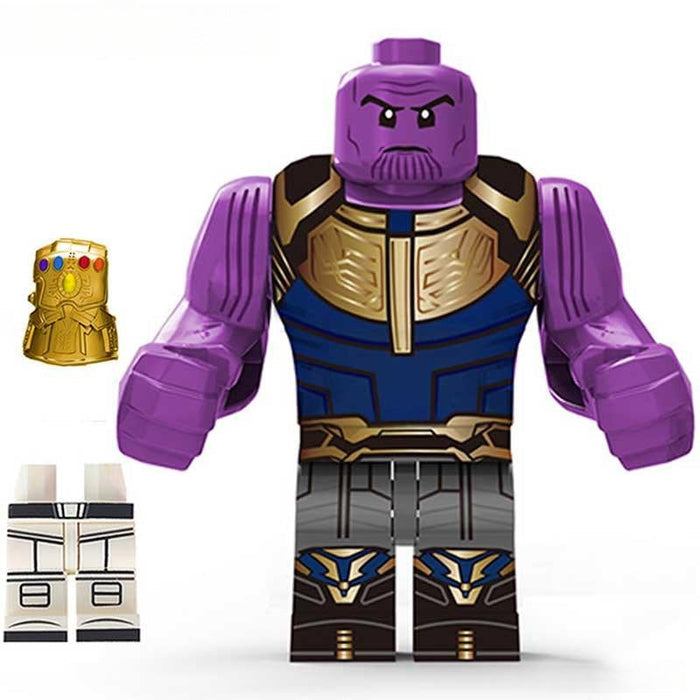Thanos (Marvel Avengers) - Custom Building Blocks Mini Figures Compatible with Brick Building System
