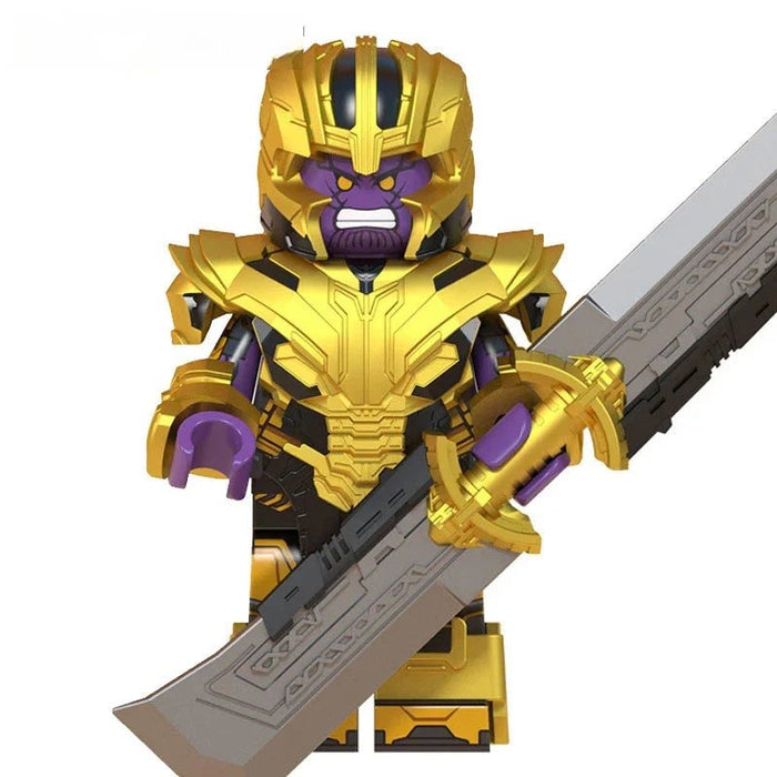 Thanos (Marvel Avengers) - Custom Building Blocks Mini Figures Compatible with Brick Building System