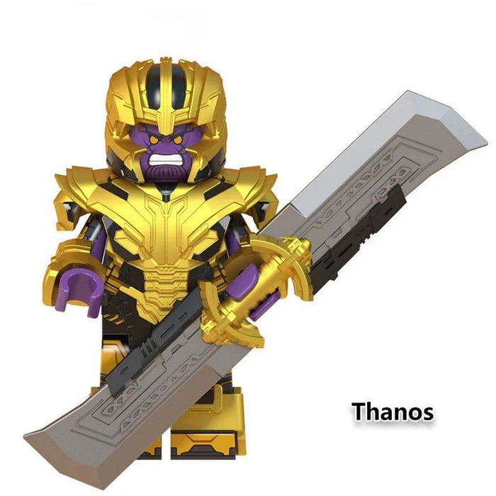 Thanos (Marvel Avengers) - Custom Building Blocks Mini Figures Compatible with Brick Building System