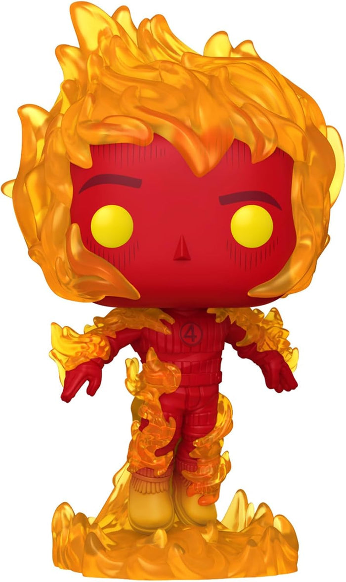 The Fantastic Four: First Steps Human Torch Funko Pop! Vinyl Figure #1517 with Funko Protector