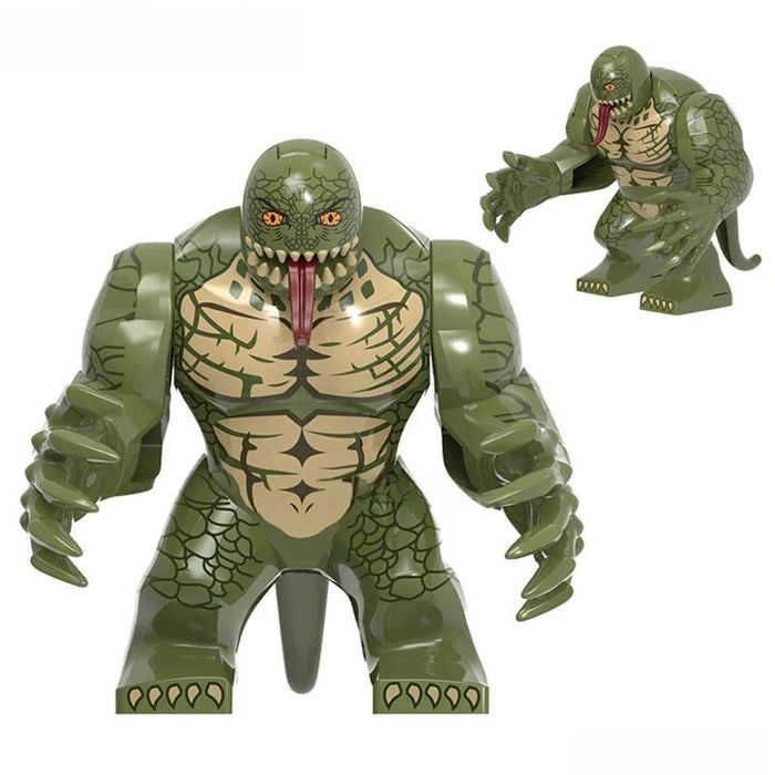 The Lizard (Marvel Spider-Man) - Custom Building Blocks Mini Figures Compatible with Brick Building System