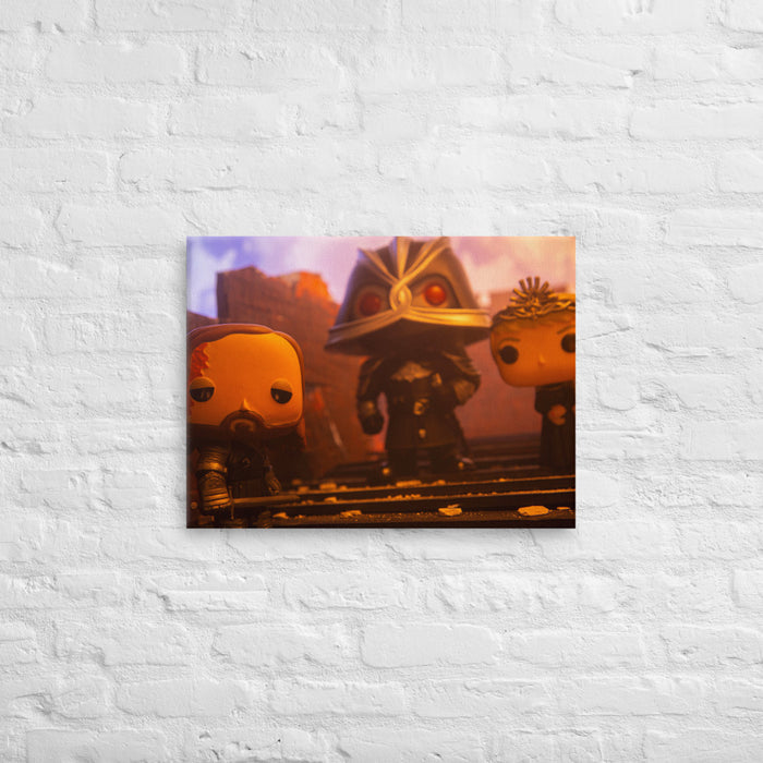 The Mountain Funko Pop Photography Giant Canvas by UrbanRoxStarr