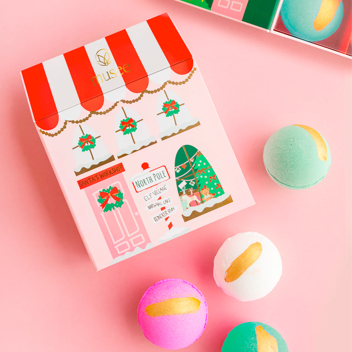 The North Pole Bath Balm Set, MUSEE THERAPY COLLECTION - RSVP Style