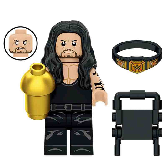 The Undertaker (WWE) - Custom Building Blocks Mini Figures Compatible with Brick Building System