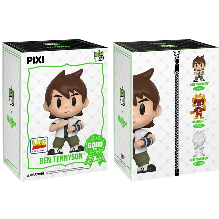 [Thrilljoy] [EXCLUSIVE] BEN 10 - Ben Tennyson LE6000 PIX Vinyl Figure (1 in 6 Chance at Chase)