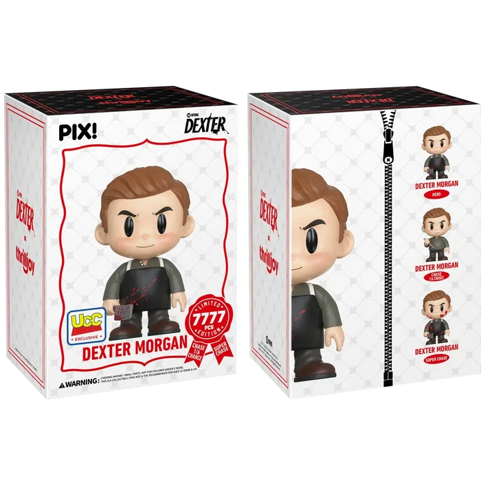 [Thrilljoy] [EXCLUSIVE] Dexter - Dexter Morgan LE7777 PIX Vinyl Figure (1 in 6 Chance at Chase)