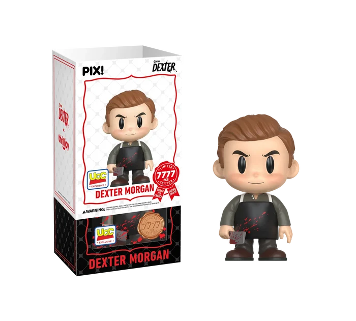 [Thrilljoy] [EXCLUSIVE] Dexter - Dexter Morgan LE7777 PIX Vinyl Figure (1 in 6 Chance at Chase)