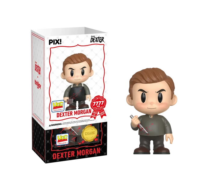 [Thrilljoy] [EXCLUSIVE] Dexter - Dexter Morgan LE7777 PIX Vinyl Figure (1 in 6 Chance at Chase)