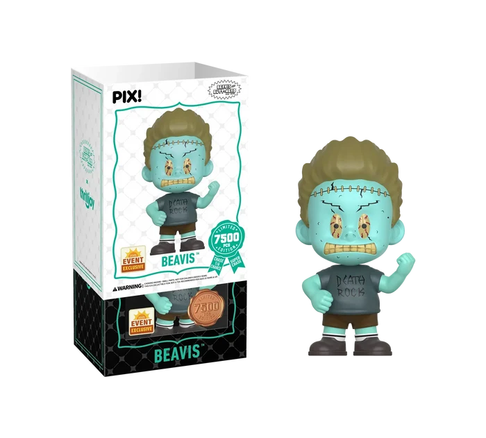[Thrilljoy] [EXCLUSIVE] MTV's Beavis and Butt-Head - Beavis LE7500 PIX Vinyl Figure (1 in 6 Chance at Chase)