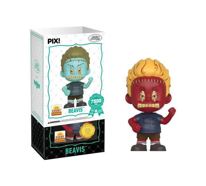 [Thrilljoy] [EXCLUSIVE] MTV's Beavis and Butt-Head - Beavis LE7500 PIX Vinyl Figure (1 in 6 Chance at Chase)