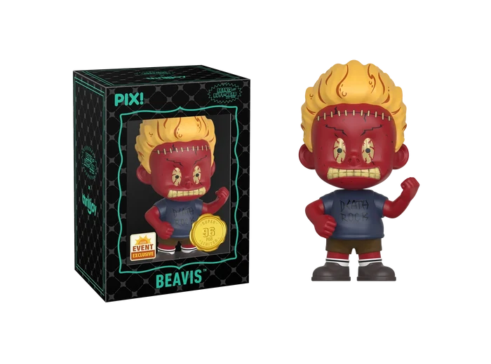 [Thrilljoy] [EXCLUSIVE] MTV's Beavis and Butt-Head - Beavis LE7500 PIX Vinyl Figure (1 in 6 Chance at Chase)