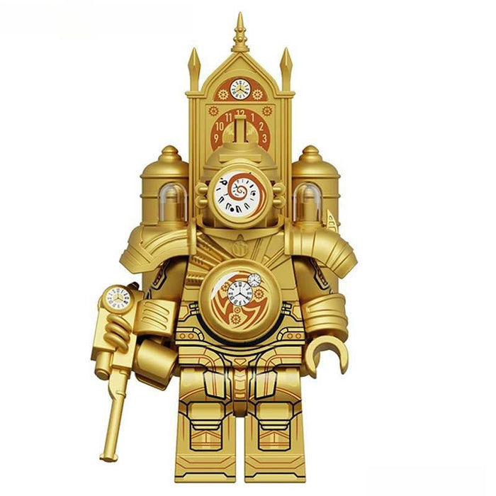 Titan Clockman Skibidi Toilet Big Figure - Custom Building Blocks Mini Figures Compatible with Brick Building System