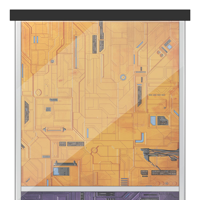 Transformers Autobot Themed 15 x 15 Background Decals for IKEA Detolf Displays