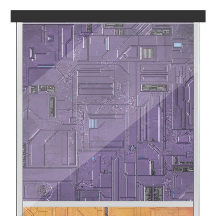 Transformers Decepticon Themed 15 x 15 Background Decals for IKEA Detolf Displays