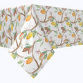 Tropical Cocoa Fruits & Leaves Rectangles