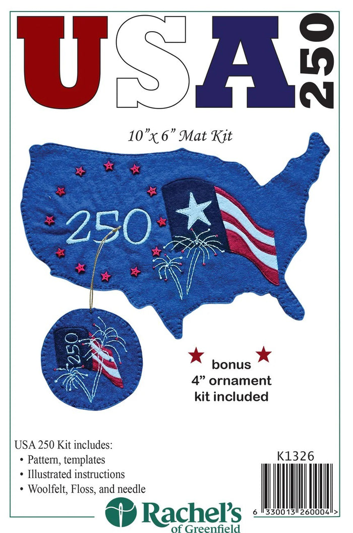 USA 250 Mat Kit by Rachel's of Greenfield
