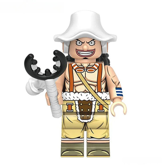 Usopp (One Piece) - Custom Building Blocks Mini Figures Compatible with Brick Building System