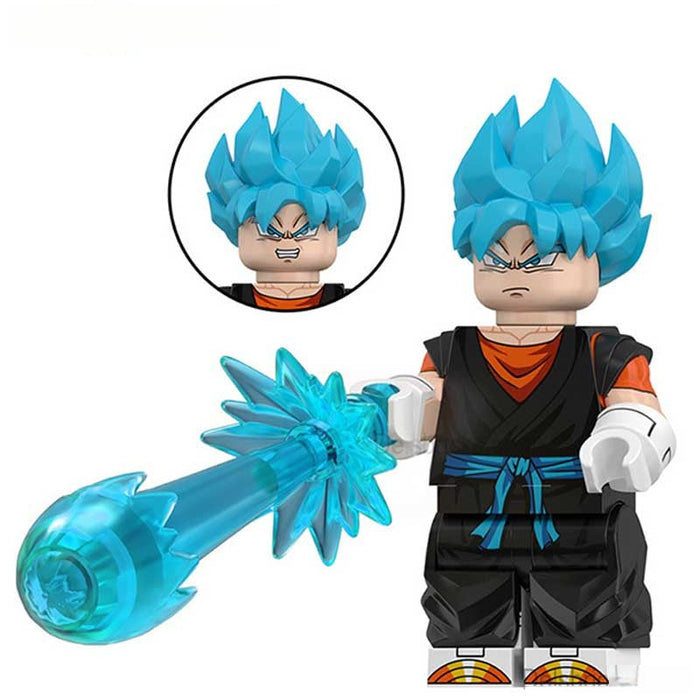 Vegito (Dragon Ball Z Super) - Custom Building Blocks Mini Figures Compatible with Brick Building System