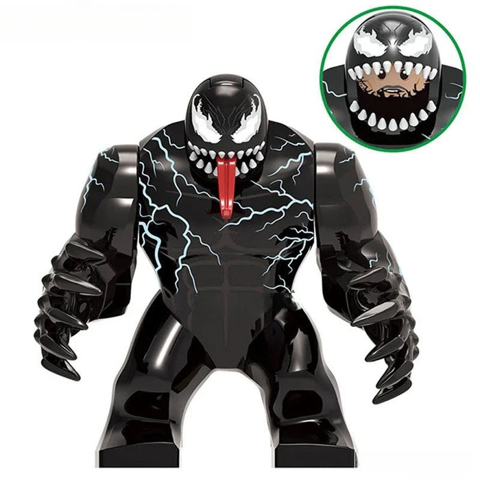 Venom Big Figure (Marvel Spider-Man) - Custom Building Blocks Mini Figures Compatible with Brick Building System