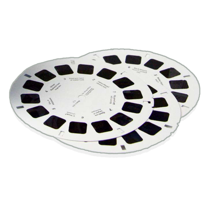 ViewMaster - Hawaiian - Fruits and Flowers - Vacationland Series - A121 - Vintage - 3 Reel Packet - 1960s Views