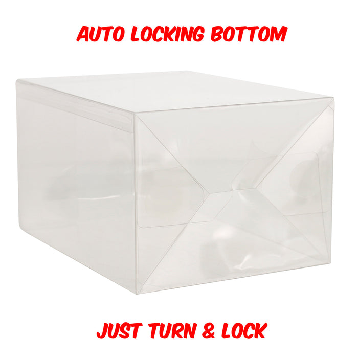 display geek best funko pop protectors thick strong uv scratch flat top stack vinyl   4 inch standard   plastic shield vaulted eco armor fits collect protect display case kollector protector