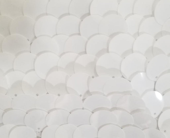 White Sequins Backdrop