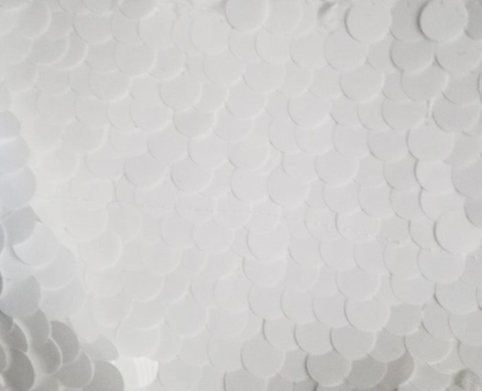 White Sequins Backdrop