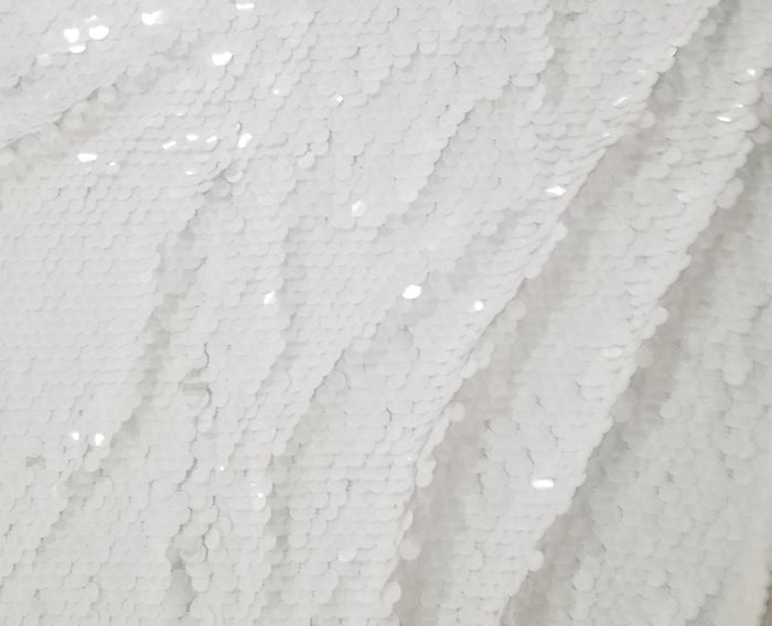 White Sequins Backdrop