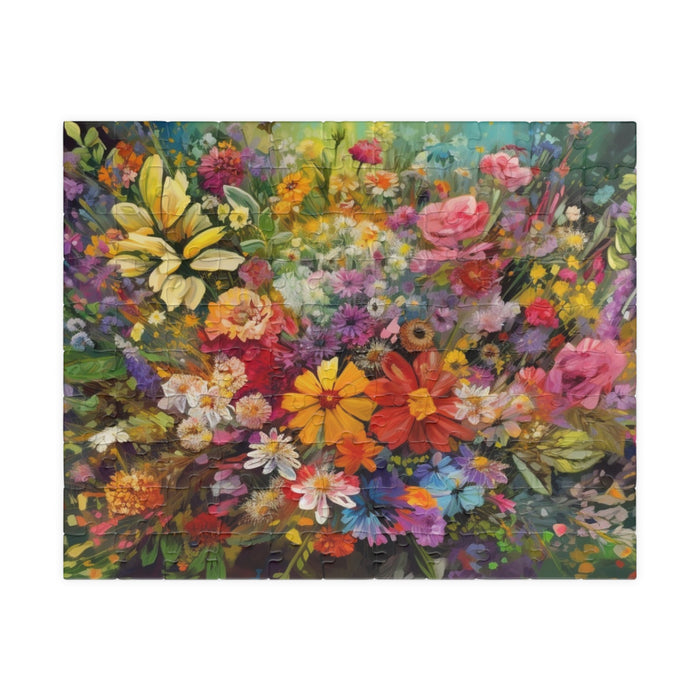 Wildflowers Explosive Colors Puzzle - 1014 Pieces