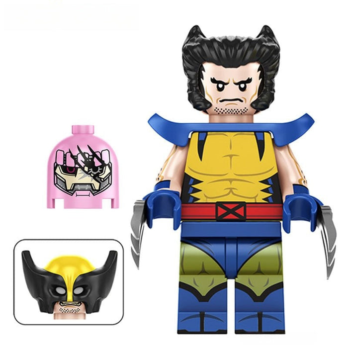 Wolverine S2 (Marvel X-Men 97) - Custom Building Blocks Mini Figures Compatible with Brick Building System