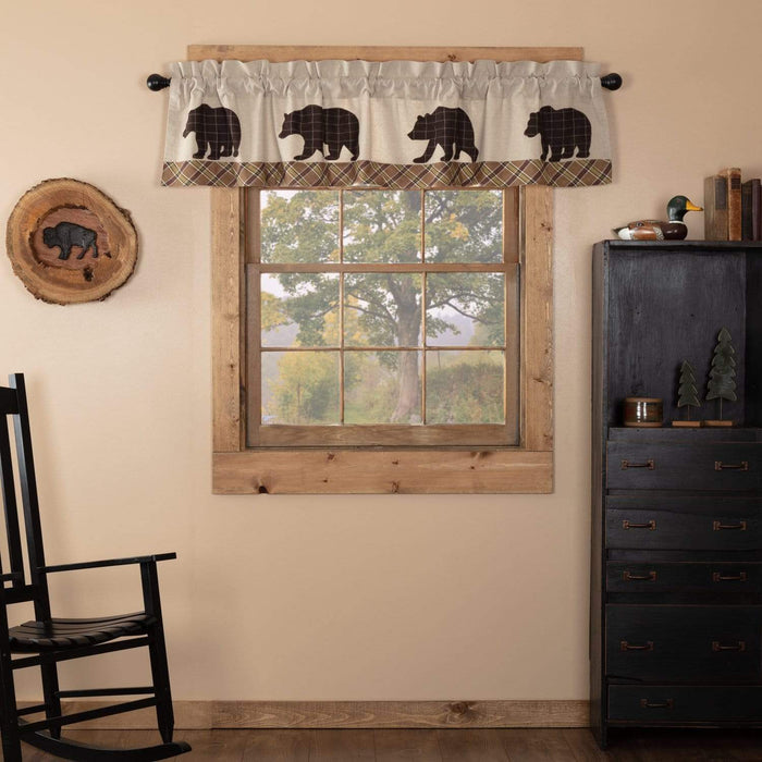 Wyatt Bear Valance 16x72 - The Village Country Store