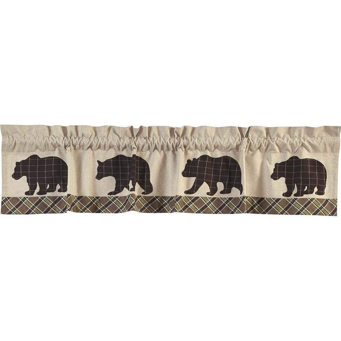 Wyatt Bear Valance 16x72 - The Village Country Store