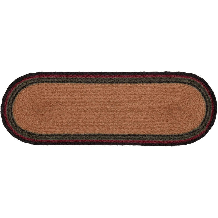 Wyatt Stenciled Bear Jute Runner 8x24 - The Village Country Store