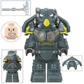 X-01 Power Armor Minutemen Armored Cavalry (Fallout) - Custom Building Blocks Mini Figures Compatible with Brick Building System