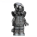 Xenomorph Transparent Black (Alien) - Custom Building Blocks Mini Figures Compatible with Brick Building System