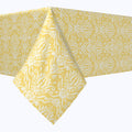 Yellow Keyhole Damask Rectangles