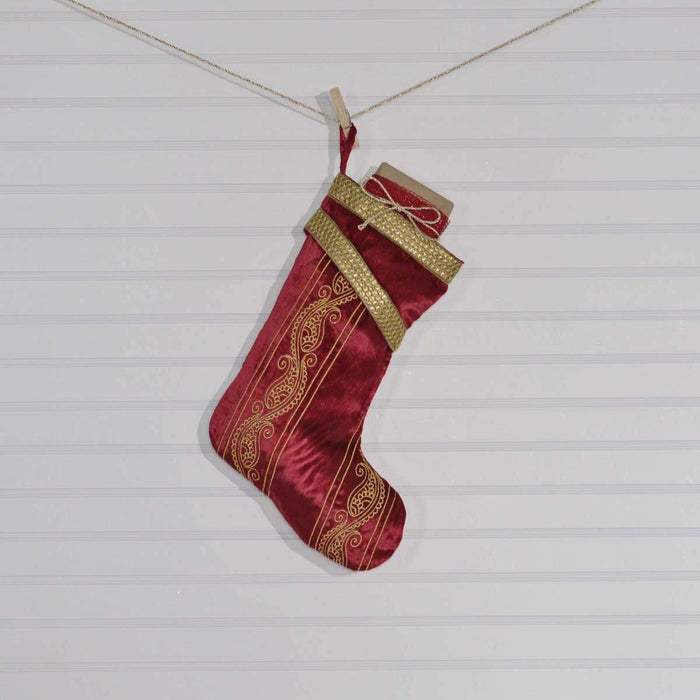 Yule Stocking 11x15 - The Village Country Store