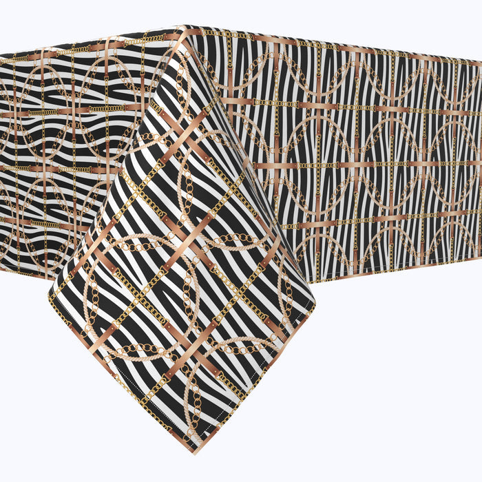 Zebra Chains & Ropes Squares