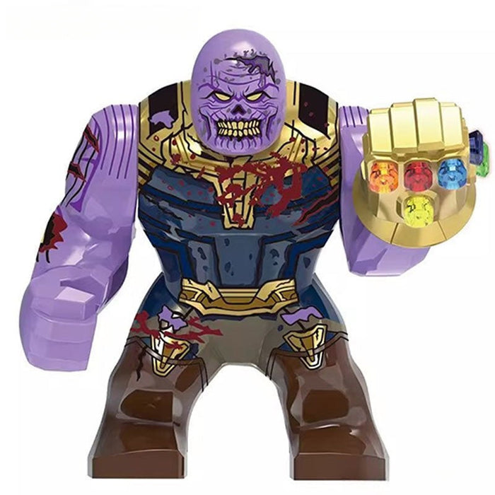 Zombie Thanos Large Size (Marvel Avengers) - Custom Building Blocks Mini Figures Compatible with Brick Building System